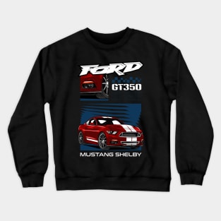 Iconic Mustang GT350 Car Crewneck Sweatshirt